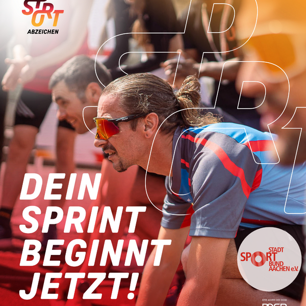 Sportabzeichen-Aktionstag für Menschen mit und ohne Behinderung am 11.07.2026 im Aachener Waldstadion | Grafik (c) DOSB