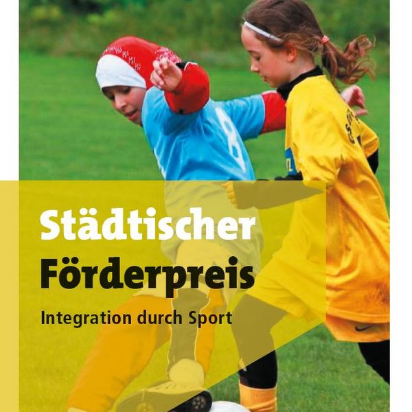 Screenshot Flyer Förderpreis Integration durch Sport | (c) Stadt Aachen