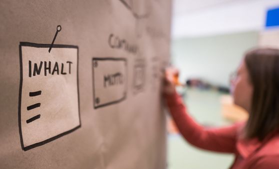 Pinnwand, Konzepterstellung | Foto: LSB NRW, Andrea Bowinkelmann