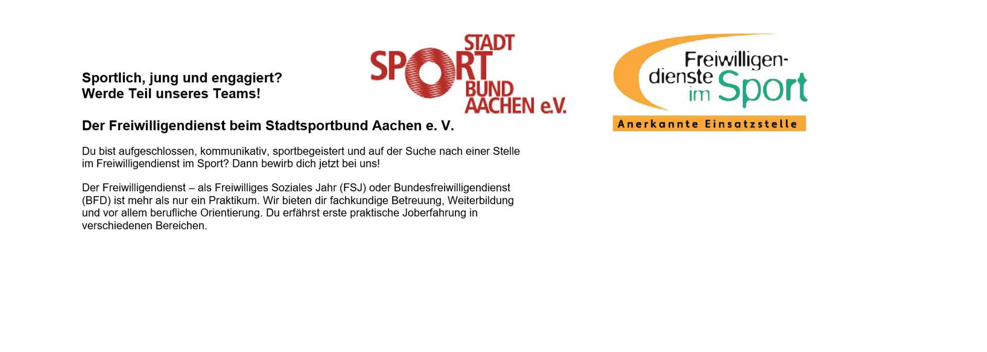 Stadtsportbund Aachen e.V.