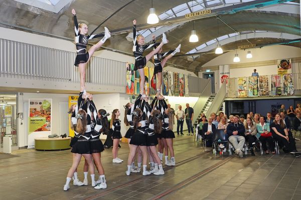 Snipers Cheerleading PTSV Aachen 1925 e.V. | Jugendsportehrung 2025 | (c) Stadtsportbund Aachen e.V., Andreas Steindl